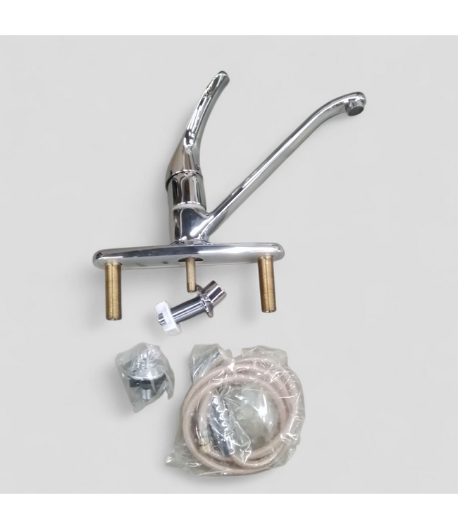 49076 Reliant Polished Chrome 1 -Handle Kitchen Faucet