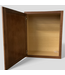 49077 Saddle Brown Wall Cabinet 24"W