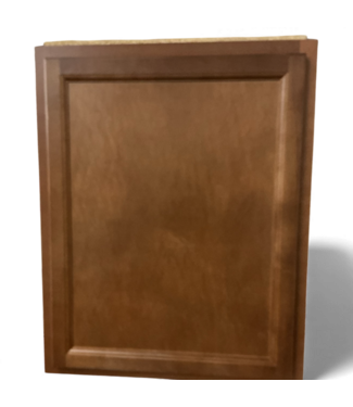 49077 Saddle Brown Wall Cabinet 24"W