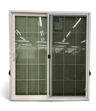 49079 Jeld-Wen Sliding Patio Door With Grilles 72"W x 80"H