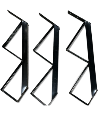 49080 Pylex Black Steel Stair Stringer 3-pack
