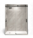 49082 Frameless Sliding Shower Door Matte Black 48"W x 70"H