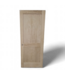 49084 Unfinished 2 -Panel Interior Door 33.75"W x 82.25"H