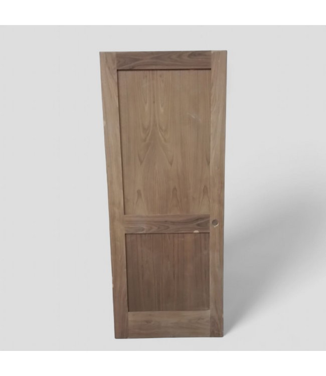 49085 Unfinished 2 -Panel Interior Door 33.75"W x 82.25"H