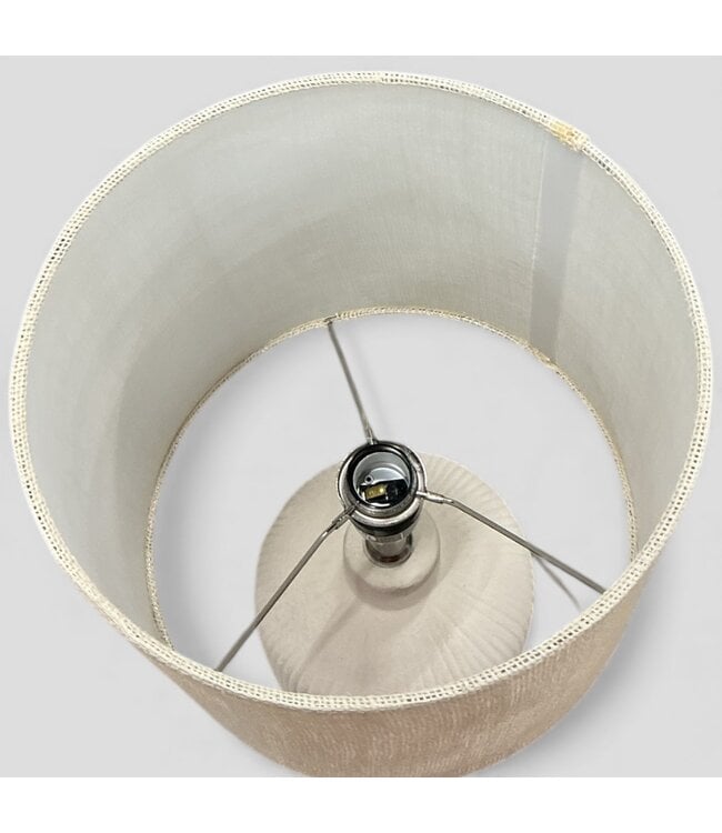 49089 Kawoti Kem Rustic White Table Lamp