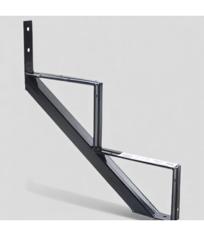 49080 Pylex Black Steel Stair Stringer 3-pack