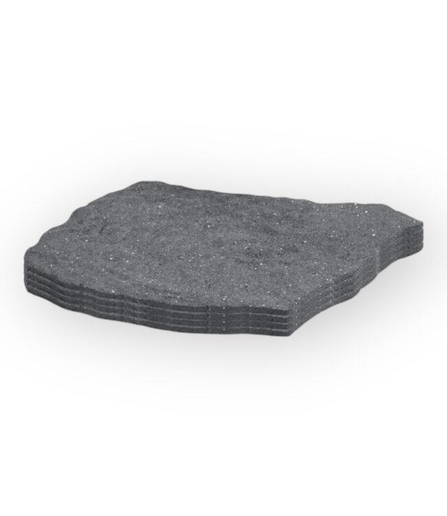 49090 Garden Central 4-pack Rubber Stepping Stone