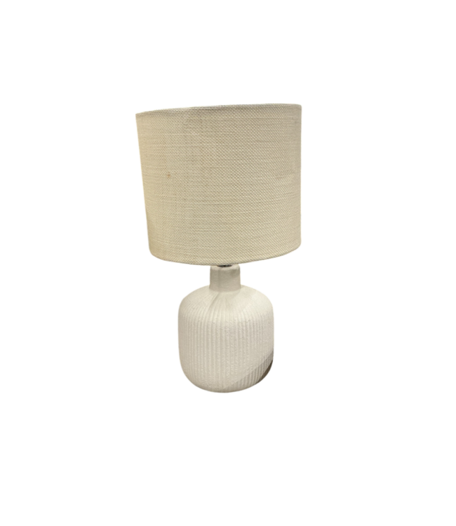 49089 Kawoti Kem Rustic White Table Lamp