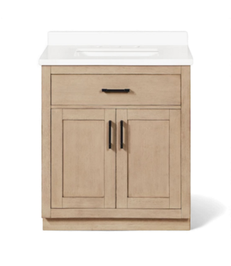 49093 Ove Bailey Shara Birch Vanity w/Quartz Top 30"W