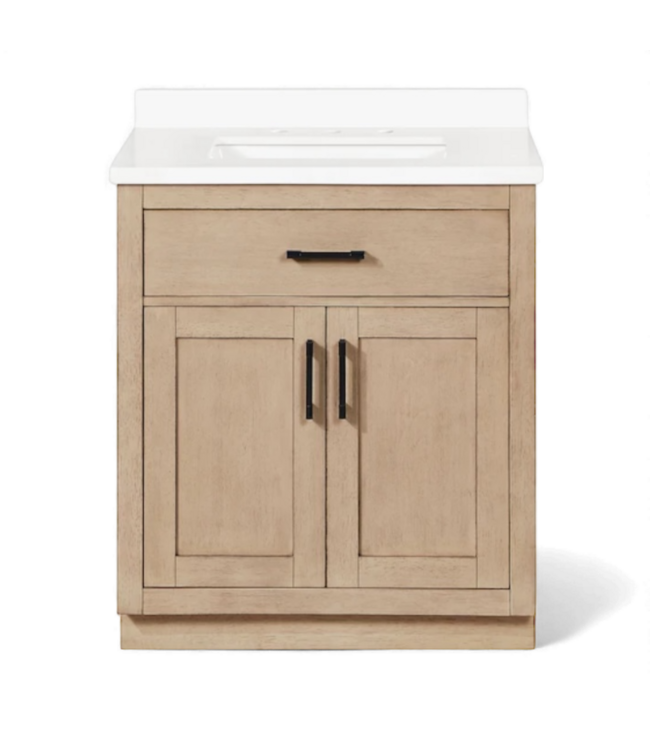 49093 Ove Bailey Shara Birch Vanity w/Quartz Top 30"W