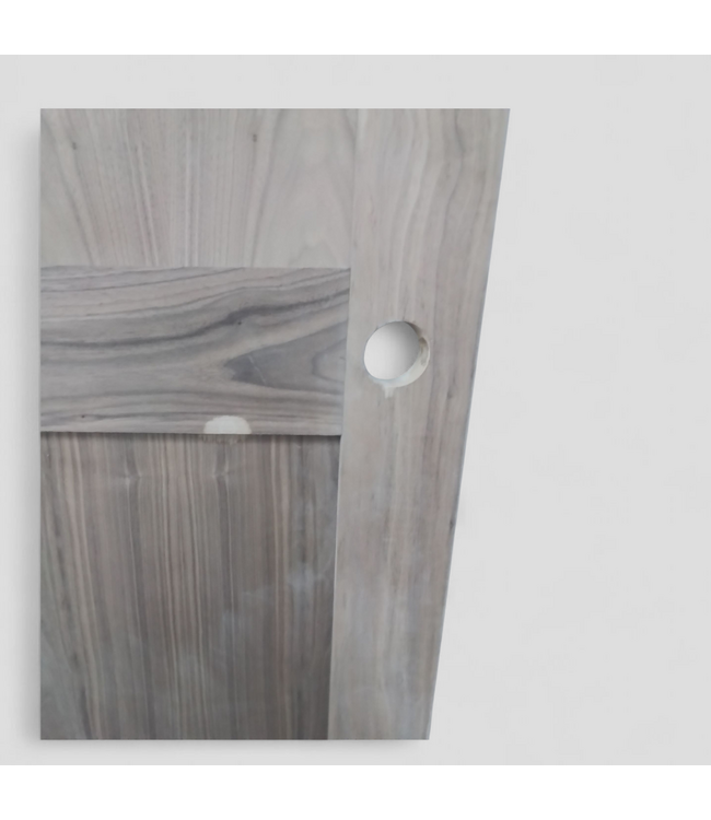 49084 Unfinished 2 -Panel Interior Door 33.75"W x 82.25"H