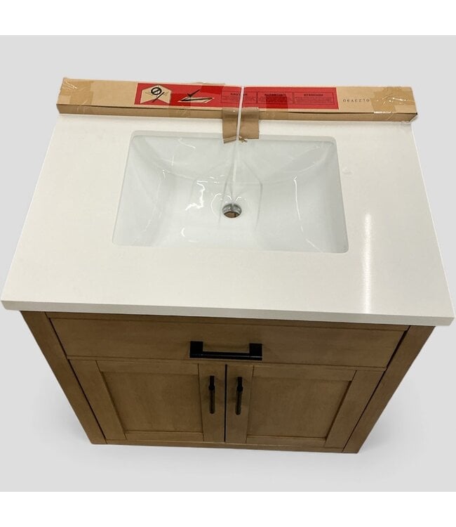 49093 Ove Bailey Shara Birch Vanity w/Quartz Top 30"W