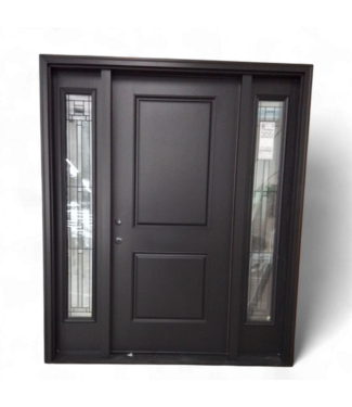 49099 Pella Fiberglass Entryway Door with Sidelights 68"W