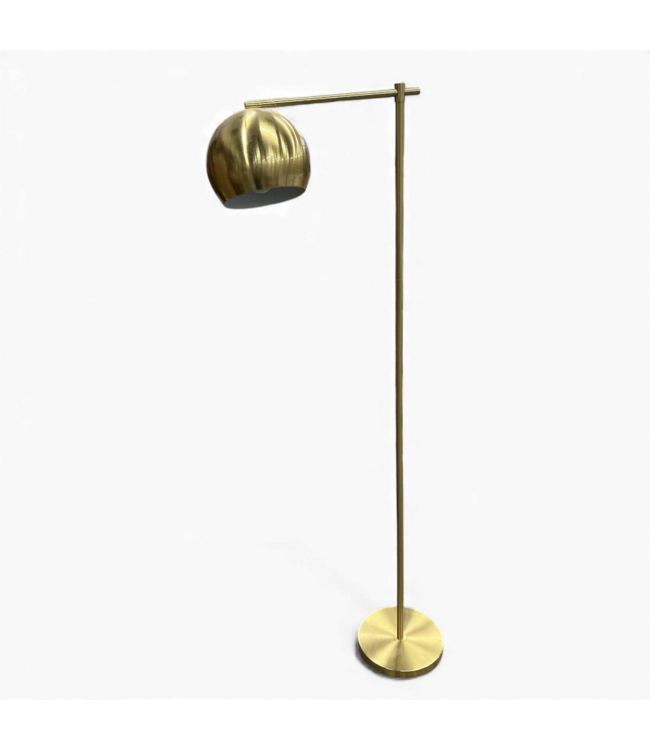 49108 Orgin21 Brass Downbridge Floor Lamp 60.125"H