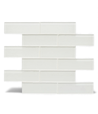49120 Dunes Pearl 2" x 6" Stag Joint Porcelain Mosaic 115.615 sq. ft.