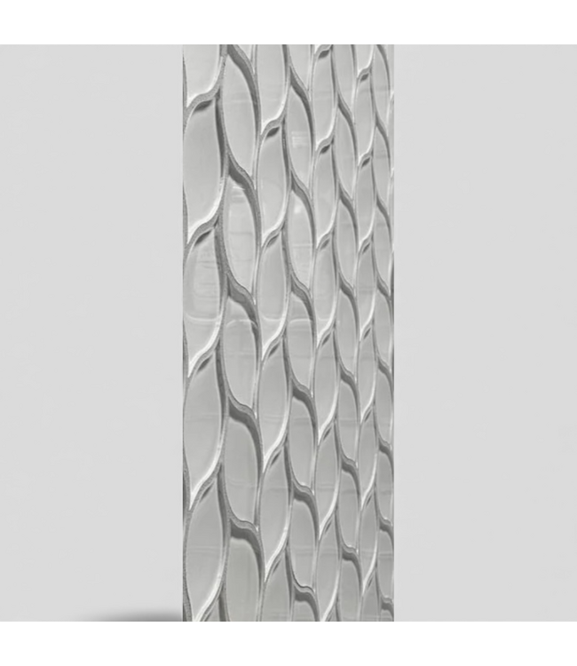 49121 Dunes Pearl Leaves Glass Mosaic 117.491 sq. ft.