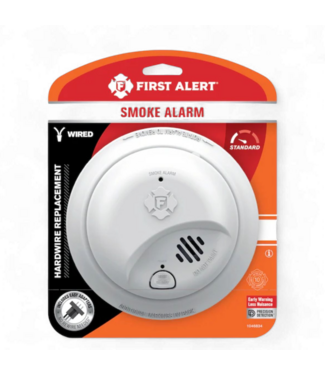 49125  First Alert Hardwired Smoke Detector