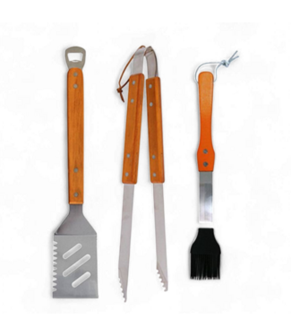 49136 Grill Zone Three Piece Barbecue Tool Set