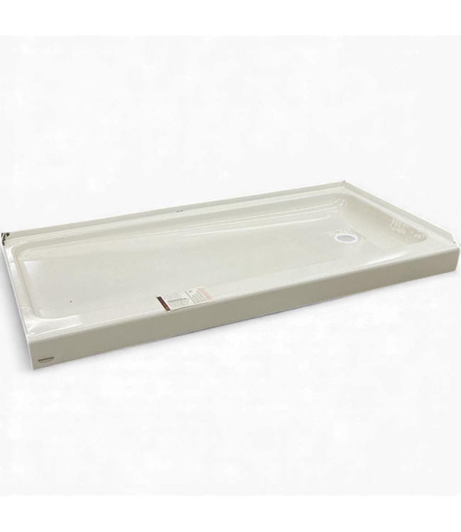 49141 Maax Pro Steel Right Hand Shower Base 30" x 60"