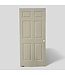 49148 Primed 6-Panel Hollow Core Interior Door 35.75" x 80"