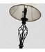 49155 Allen+Roth Clairby Bronze Floor Lamp