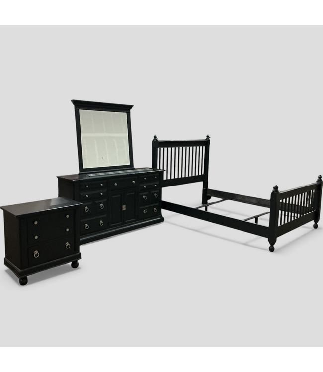49156 Broyhill 3 Piece Queen Bedroom Set With Mirror