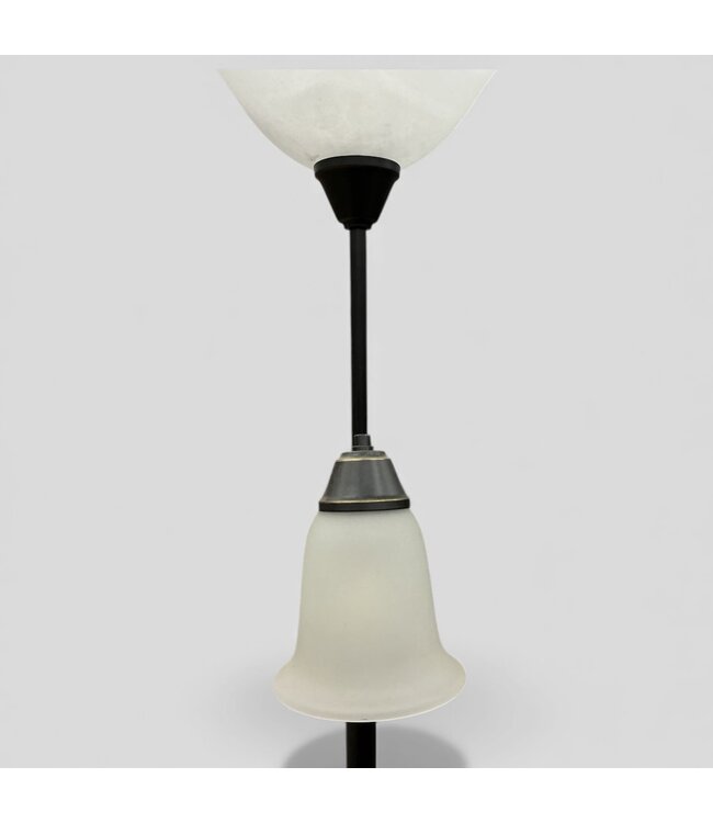 49157 Allen+Roth Oil Rubbed Bronze Multi-Head Floor Lamp