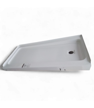 49164 Maax Pro Steel Right Drain Shower Base 30" x 60"