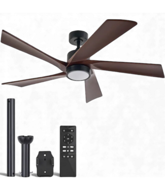 49165 CO-Z 52" 5-Blade Propeller Ceiling Fan With Light