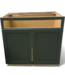 49149 Basil Green Sink Base Cabinet 36"W