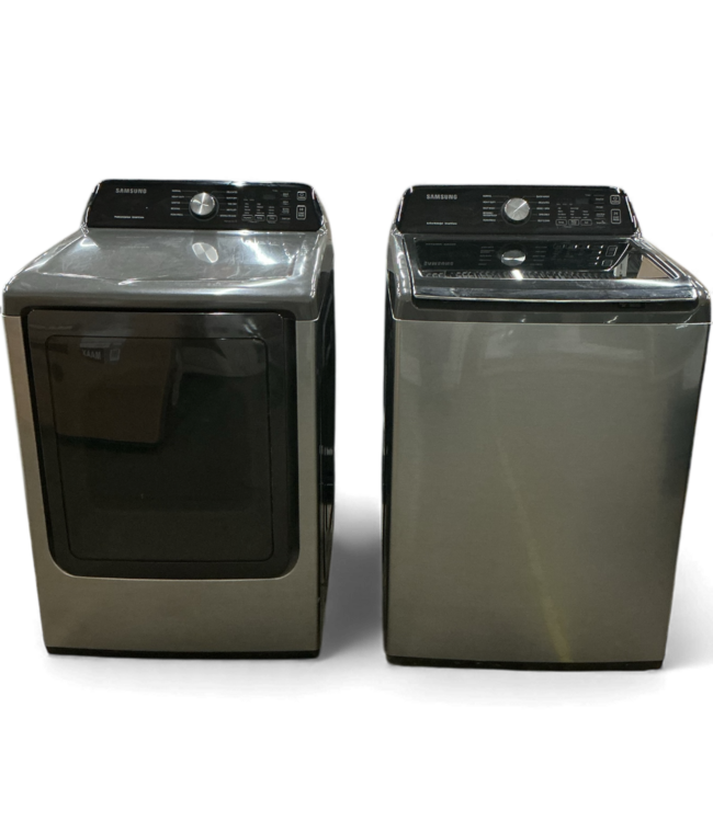 49178 Samsung Platinum Washer and Dryer