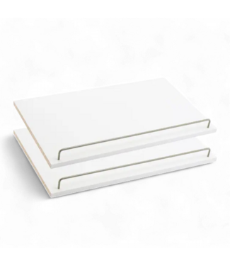 49195 ClosetMaid BrightWood White Shoe Storage