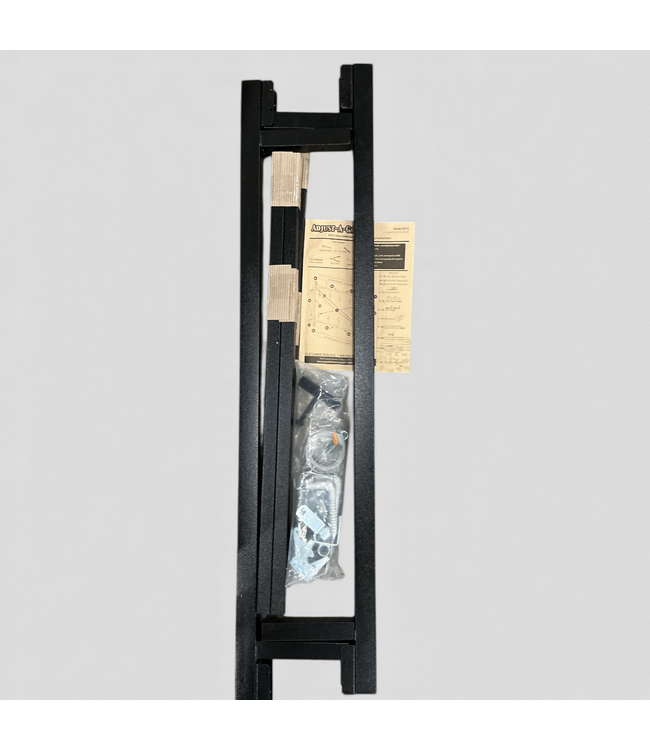 49191 Adjust-A-Gate 72" Black Gate Kit