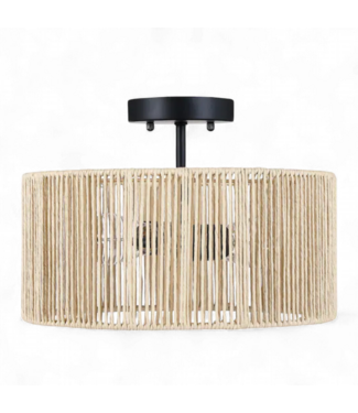 49224 True Fine Riata 2 -Light 14-in Matte Black Light