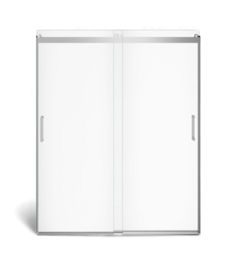 49230 Maax Revelation Chrome Bypass Sliding Shower Door