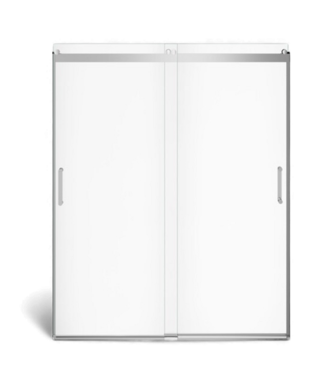 49230 Maax Revelation Chrome Bypass Sliding Shower Door