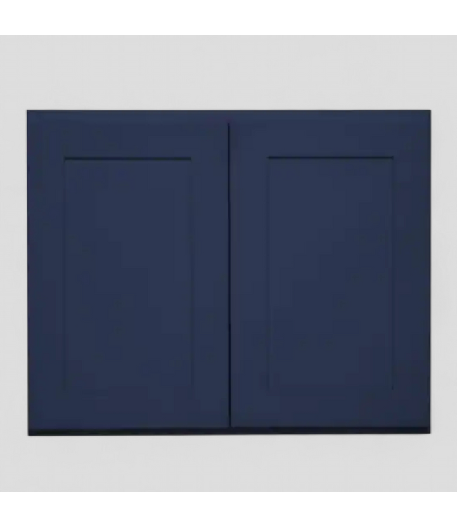 49231 Reliabilt 30"W x 24"H x 12"D Navy Blue Wall Cabinet