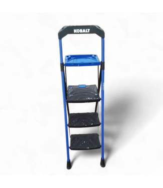 49238 Kobalt 3 -Step Steel Foldable Step Stool