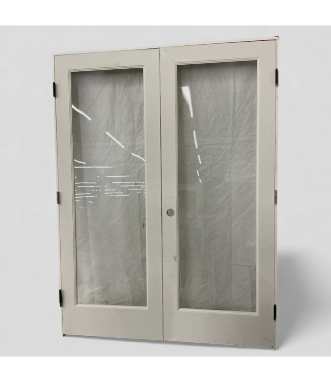 49239 Prehung Full Lite French Interior Doors 61.25"W x 81.625"H