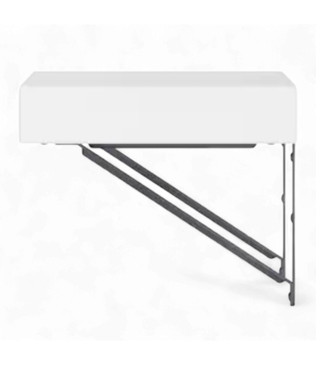 49245 allen + roth 9.5-in D x 23.75-in L Bracket Shelf