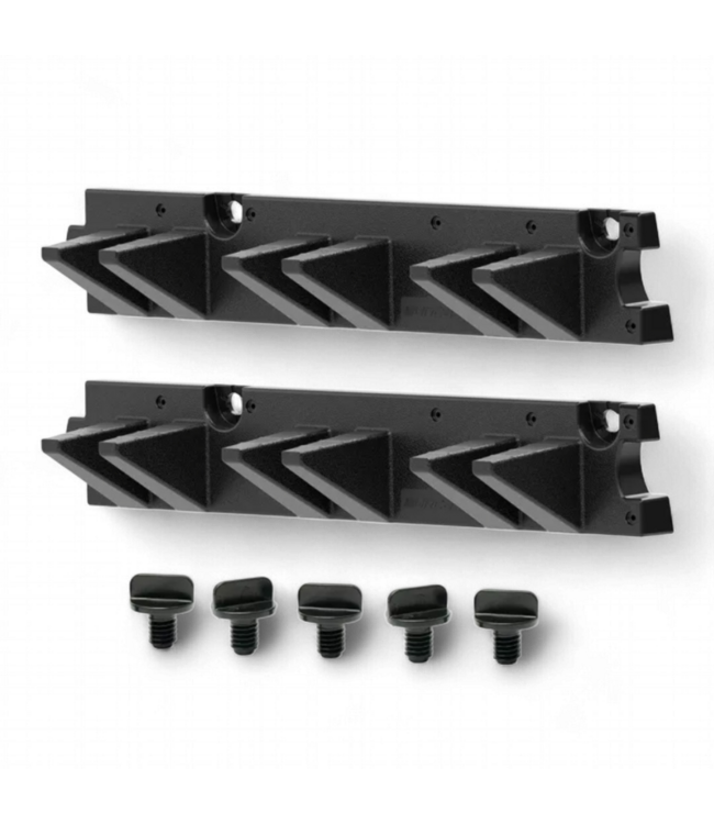 49252 Suncast Long Handle Tool Organizer, Black