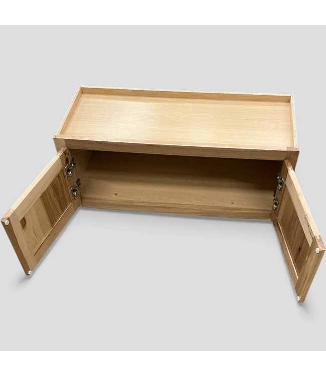 49266 Knotty Pine Upper Wall Cabinet 30"W