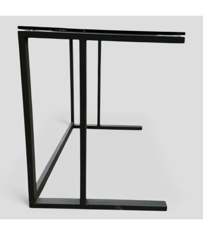 49294 Clear Modern Computer Desk