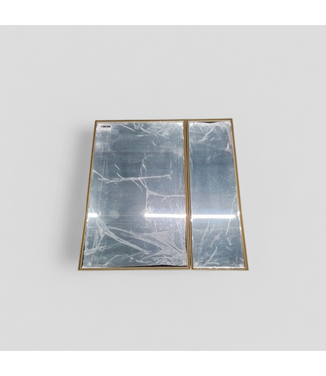 49303 Double-Door Mirrored Medicine Cabinet: 30"W x 32"H