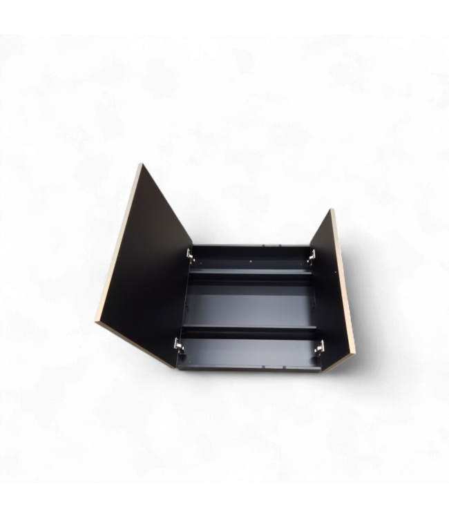 49303 Double-Door Mirrored Medicine Cabinet: 30"W x 32"H