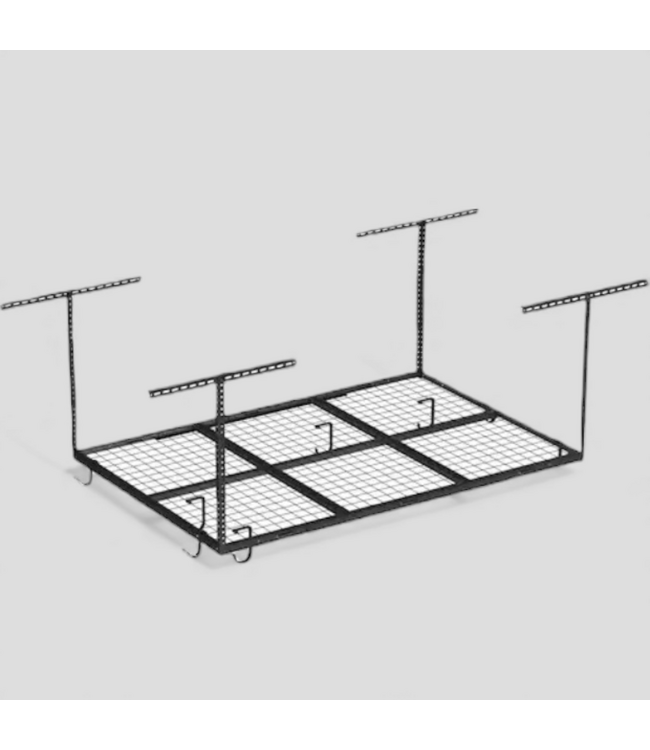 49307 Fleximounts Overhead Garage Storage Black