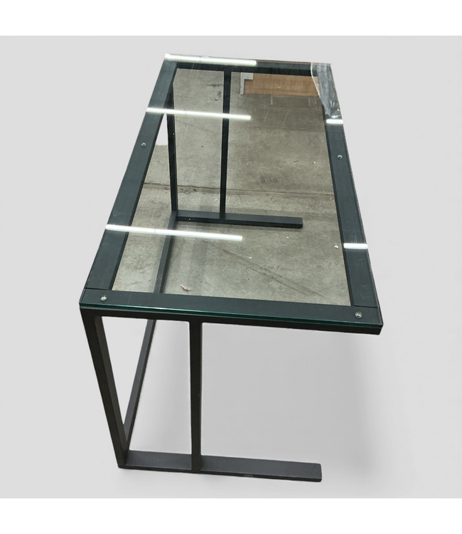 49294 Clear Modern Computer Desk