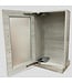 49304 White Washed Wood Butlers Pantry Cabinet Set of 9-pcs