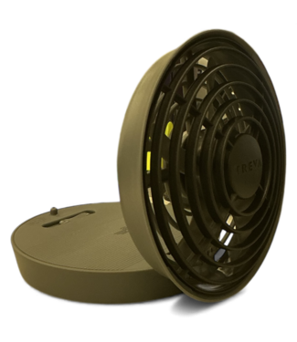 49328 Treva O2Cool Black Portable 5" Fan