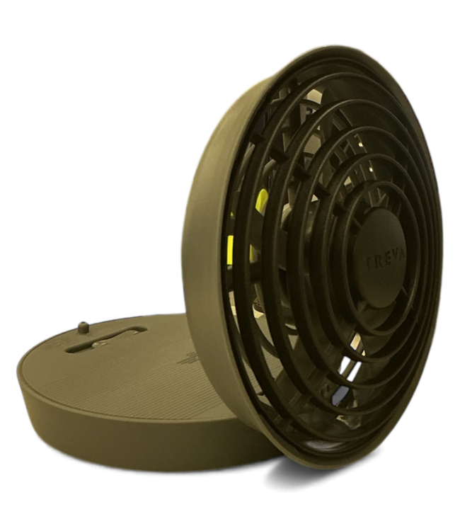 49328 Treva O2Cool Black Portable 5" Fan